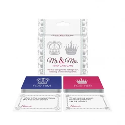 Kheper Games Mr. & Mrs. Trivia Card Game Bachelorette