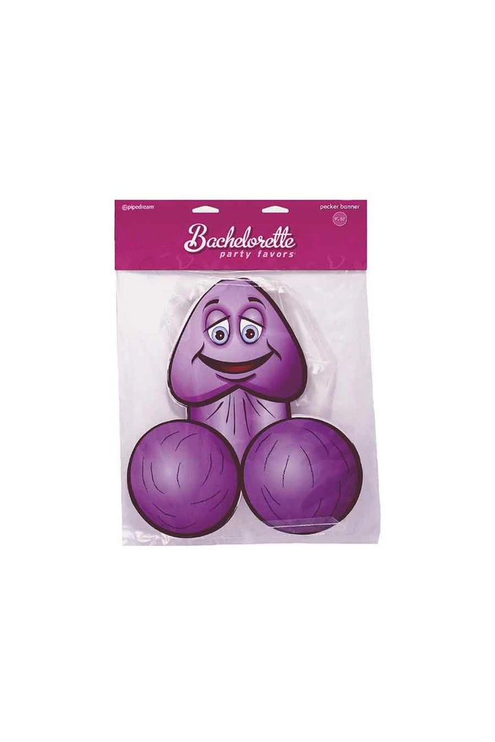 Pipedream Bachelorette Pecker Party Banner