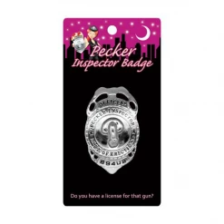 Kheper Games Pecker Inspector Badge Bachelorette