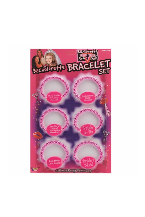 Forum Novelties INC. Bachelorette Bracelet Set