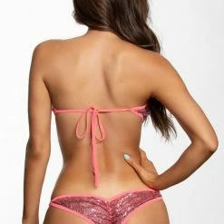 Midnight Ballerina Bandeau Romper Sequin