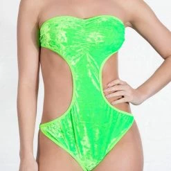 Midnight Ballerina Bandeau Romper Velvet Dance Wear