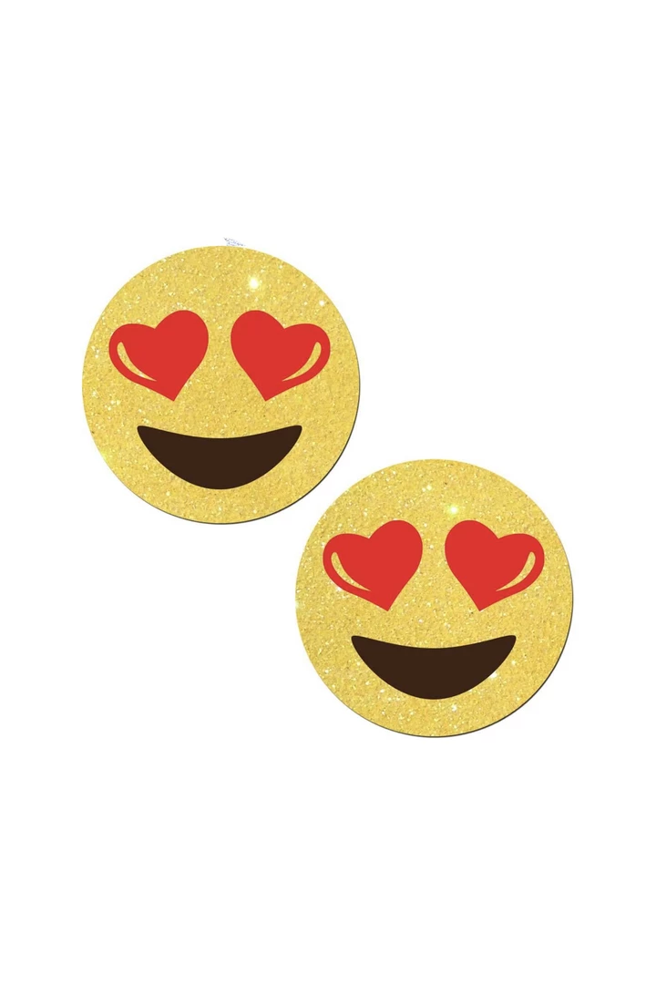 Pastease Heart Eyes Emoji Pasties