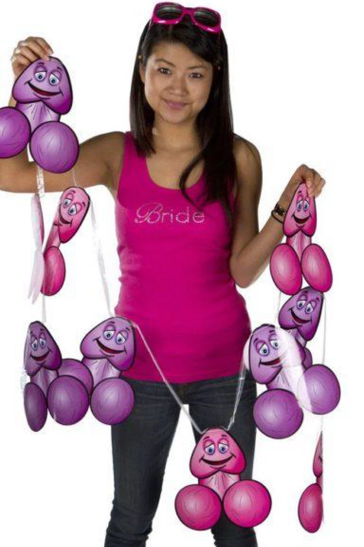 Pipedream Bachelorette Pecker Party Banner