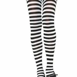 Music Legs Striped Tights
