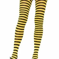 Music Legs Striped Tights