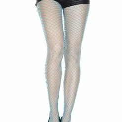 Music Legs Hosiery Mini Diamond Net Spandex Pantyhose
