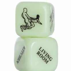 The Chocolate Walrus Glow In The Dark Sex Dice Date Night
