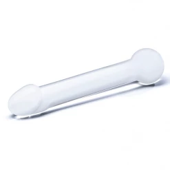 Gläs Toys 7" Realistic Head Glass Dildo